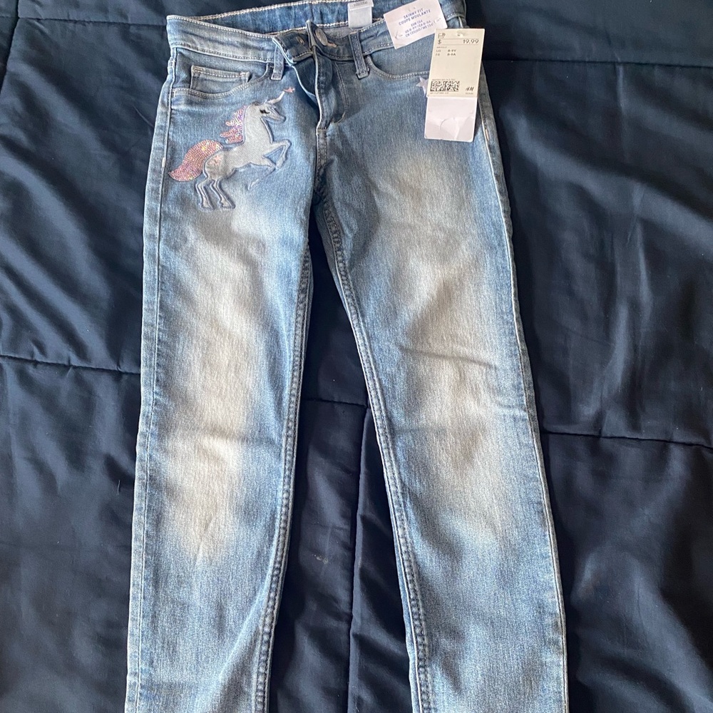 GIRLS NEW H&M JEANS
